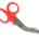FORBICI PER BENDE UTILITY - 16,5 cm - rosse