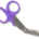 FORBICI PER BENDE UTILITY - 19 cm - lilla