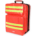 ZAINO SILOS 2 PVC -  rosso