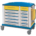 CARRELLO FARMACIA large - 30 scomparti