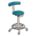 SGABELLO - azzurro metallizzato