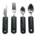 KIT POSATE MODELLABILE (forchetta, coltello, cucchiaio piccolo e grande)