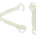 PINZETTA OMBELICALE X-SAFE - Confezione da 500