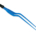 PINZA BIPOLARE BAIONETTA 24 cm - punte 1 mm