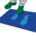 TAPPETINO DECONTAMINANTE BLU 45x115cm - 30 strati