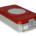 CONTAINER CON VALVOLA medio h100 mm - rosso