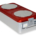 CONTAINER CON VALVOLA grande h150 mm - rosso