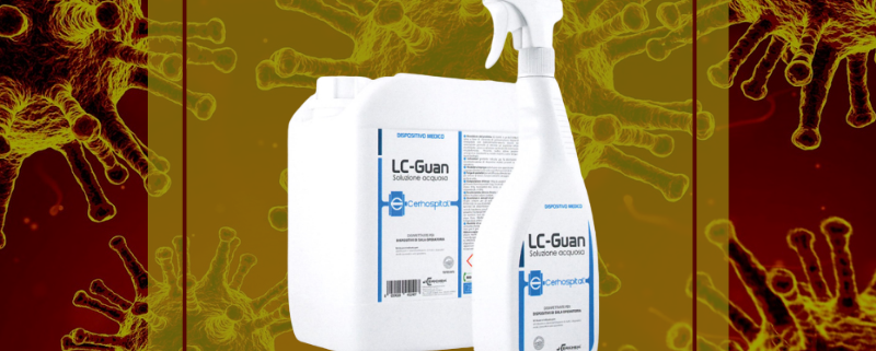 Disinfettanti spray: LC-Guan contro il Covid-19