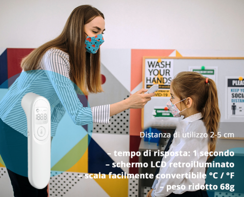 Termometro digitale ad infrarossi per neonati e bambini