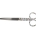 FORBICI IN ACCIAIO INOX RETTE PUNTE ALTERNE - fantasia bruco - 14 cm