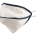 MASCHERINA RIUTILIZZABILE MYCROCLEAN BFE 99,8% - doppio strato, bianca/blu - con nasello