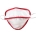 MASCHERINA RIUTILIZZABILE MYCROCLEAN JUNIOR/ADULTI SMALL BFE 99,8% - bianco/rosso