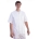 CASACCA CON BOTTONI-cotone/pol.-unisex XL bianca