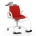 PESAPERSONE ELETTRONICA A SEDIA WUNDER DE20 250 kg - Classe III - rossa - standard