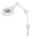 LAMPADA CON LENTE GIMANORD PLUS LED bianca regolabile - da tavolo disponibile giugno 2025
