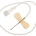 AGHI A FARFALLA TERUMO SURFLO 19G - 1,1x19 mm - SV*19NL30 - avorio - sterili