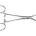 PINZA FISSATELI AESCULAP - curva - punte smusse - 14 cm - BF464R