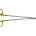 FORBICI METZENBAUM DUROTIP AESCULAP IN CT - curve - punte smusse - 18 cm - BC263R