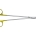 FORBICI METZENBAUM SOTTILI DUROTIP AESCULAP IN CT - curve - punte smusse - 18 cm - BC271R